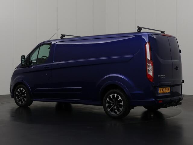 Ford TRANSIT CUSTOM 2.0TDCI 170PK Automaat Lang Sport | Leder | Navigatie | Camera | Airco | Cruise | Trekhaak | Betimmering