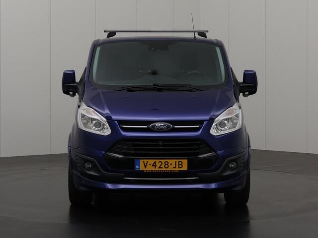 Ford TRANSIT CUSTOM 2.0TDCI 170PK Automaat Lang Sport | Leder | Navigatie | Camera | Airco | Cruise | Trekhaak | Betimmering