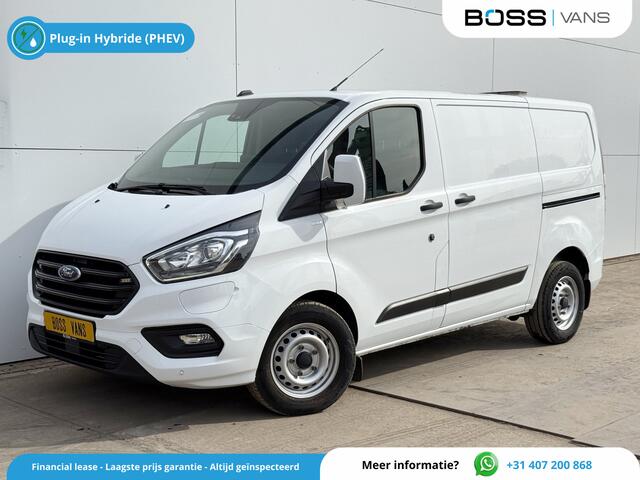 Ford TRANSIT CUSTOM 1.0 Ecoboost 126PK PHEV Benzine Plug In Hybride Automaat L1H1 LED Dubbele Schuifdeuren Airco Cruise Control Parkeersensoren voor achter