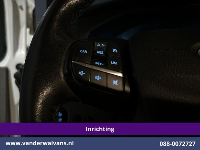 Ford TRANSIT CUSTOM 2.0 TDCI L1H1 Inrichting Euro6 Airco | Camera | LED | Apple Carplay | Android Auto | Cruisecontrol 2500kg trekhaak, Verwarmde voorruit, Parkeersensoren, Bijrijdersbank