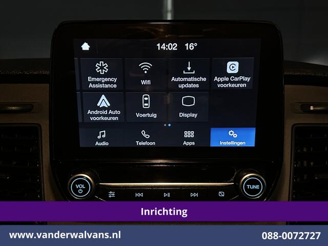 Ford TRANSIT CUSTOM 2.0 TDCI L1H1 Inrichting Euro6 Airco | Camera | LED | Apple Carplay | Android Auto | Cruisecontrol 2500kg trekhaak, Verwarmde voorruit, Parkeersensoren, Bijrijdersbank