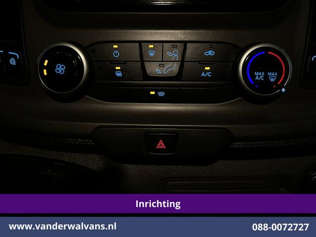 Ford TRANSIT CUSTOM 2.0 TDCI L1H1 Inrichting Euro6 Airco | Camera | LED | Apple Carplay | Android Auto | Cruisecontrol 2500kg trekhaak, Verwarmde voorruit, Parkeersensoren, Bijrijdersbank
