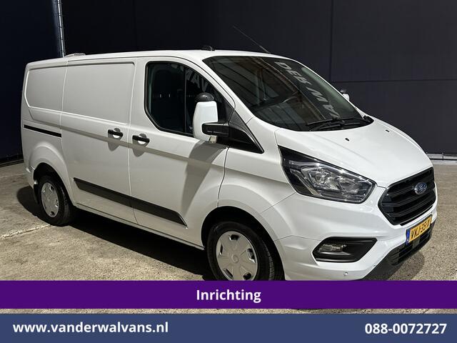 Ford TRANSIT CUSTOM 2.0 TDCI L1H1 Inrichting Euro6 Airco | Camera | LED | Apple Carplay | Android Auto | Cruisecontrol 2500kg trekhaak, Verwarmde voorruit, Parkeersensoren, Bijrijdersbank