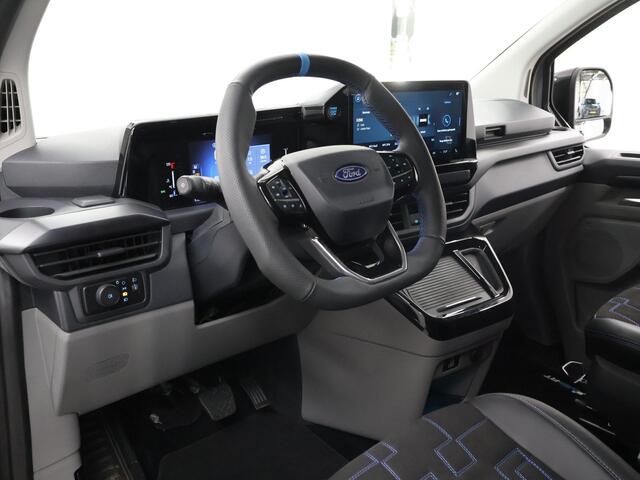 Ford TRANSIT CUSTOM 320 2.0 TDCI | MS-RT | DUBBEL CABINE | 170 PK AWD | 2X ZIJSCHUIFDEUR | NAVIGATIE | CAMERA | CRUISE CONTROL | CLIMATE CONTROL | KUIP STOELEN | 19" LM WIELEN | NL AUTO | BOM VOL