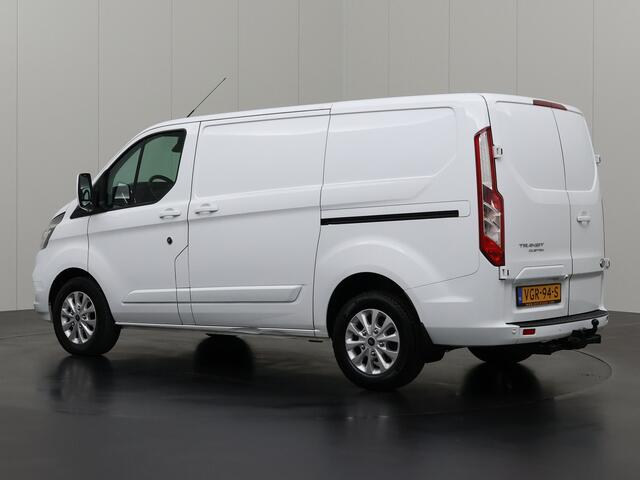 Ford TRANSIT CUSTOM 2.0TDCI 130PK Limited | 2xSchuifdeur | Multimedia | Camera | Trekhaak | 3-Persoons