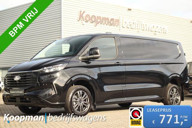Ford TRANSIT CUSTOM 320 2.0TDCI 170pk L2H1 Limited | Automaat | LED | Adaptive cruise | Sync 4 13" | BLIS | Keyless | Camera | LMV | Lease 771,- p/m