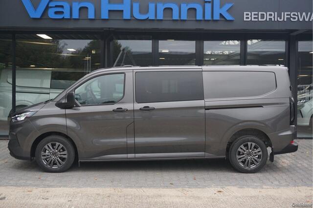 Ford TRANSIT CUSTOM 320L 136PK Trend DC AUT BPM VRIJ!! 13" Sync4 Navi, ACC, Cam, 2x Schuifdeur 17" LM!! NR. A244