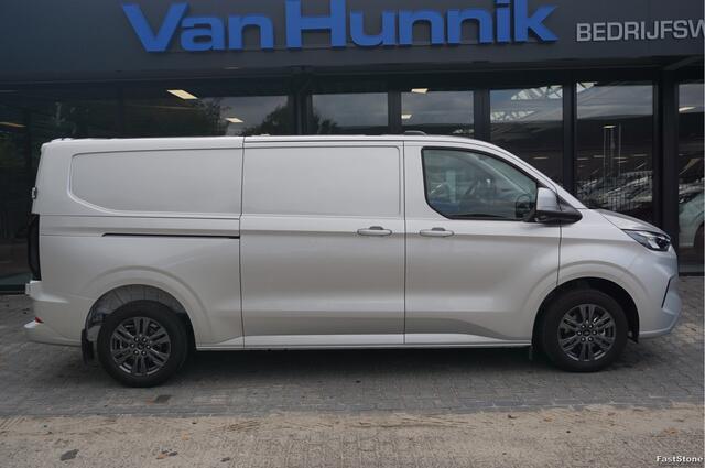 Ford TRANSIT CUSTOM 300L 150PK Limited BPM VRIJ!! Navi, Cam, Adap. Cruise, 17" LM, Trekhaak!! NR. A183