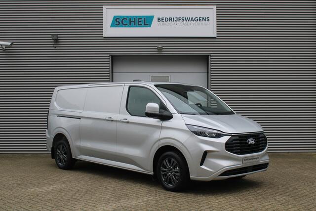 Ford TRANSIT CUSTOM 320 2.0 TDCI L2H1 Limited 170pk - 1+1 Stoelopstelling - 2x Schuifdeur - Adaptive Cruise - Verwarmd stuur - Blind spot - Navigatie - Camera - Draadloos laden - Rijklaar