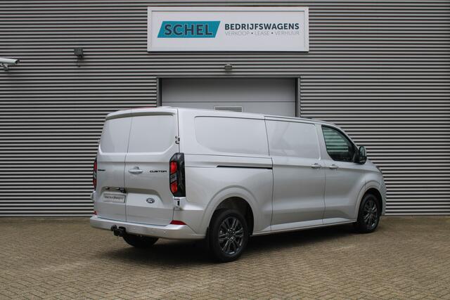 Ford TRANSIT CUSTOM 320 2.0 TDCI L2H1 Limited 170pk - 1+1 Stoelopstelling - 2x Schuifdeur - Adaptive Cruise - Verwarmd stuur - Blind spot - Navigatie - Camera - Draadloos laden - Rijklaar