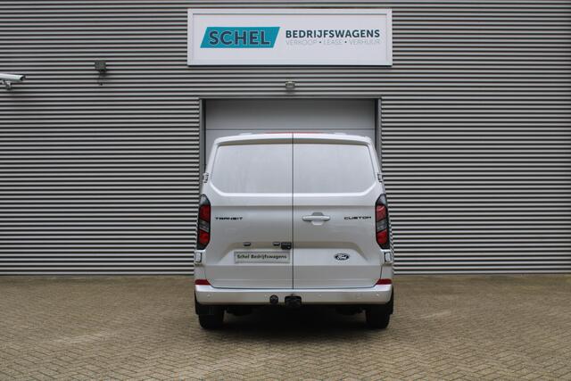 Ford TRANSIT CUSTOM 320 2.0 TDCI L2H1 Limited 170pk - 1+1 Stoelopstelling - 2x Schuifdeur - Adaptive Cruise - Verwarmd stuur - Blind spot - Navigatie - Camera - Draadloos laden - Rijklaar