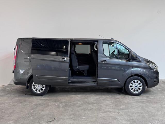 Ford TRANSIT CUSTOM 300 2.0 TDCI L2H1 Limited Dubbele Cabine Navigatie Airco 2 Schuifdeuren Trekhaak Parkeersensoren Carplay DAB