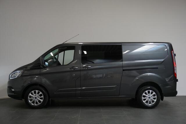 Ford TRANSIT CUSTOM 300 2.0 TDCI L2H1 Limited Dubbele Cabine Automaat Navi Airco 2 Schuifdeuren Trekhaak PDC Carplay DAB