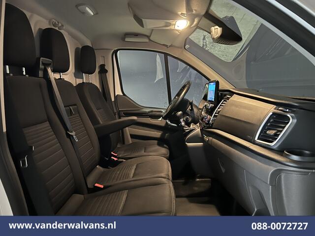 Ford TRANSIT CUSTOM 2.0 TDCI 170pk L2H1 Euro6 Airco | 2x zijdeur | Camera | Navigatie | Apple Carplay | LED | 2800kg Trekhaak Cruisecontrol, Stoelverwarming, Verwarmde voorruit, Parkeersensoren, Bijrijdersbank