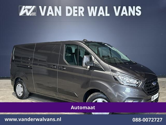 Ford TRANSIT CUSTOM 2.0 TDCI 131pk Automaat L2H1 Euro6 Airco | Apple Carplay | Cruisecontrol | LED | Cruisecontrol Android Auto, Verwarmde voorruit, Parkeersensoren, Bijrijdersbank