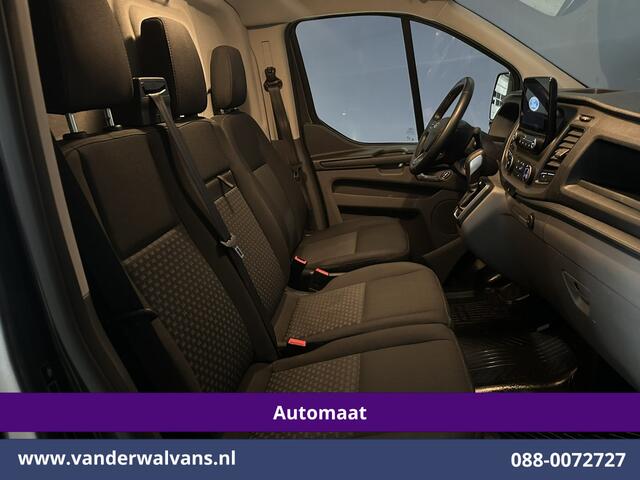 Ford TRANSIT CUSTOM 2.0 TDCI 131pk Automaat L2H1 Euro6 Airco | Apple Carplay | Cruisecontrol | LED | Cruisecontrol Android Auto, Verwarmde voorruit, Parkeersensoren, Bijrijdersbank