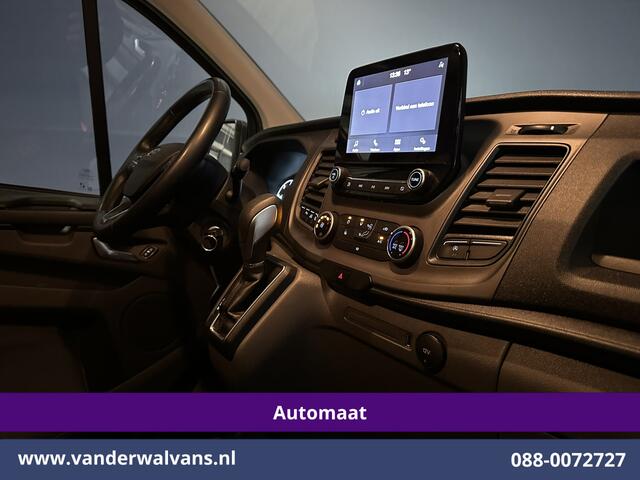 Ford TRANSIT CUSTOM 2.0 TDCI 131pk Automaat L2H1 Euro6 Airco | Apple Carplay | Cruisecontrol | LED | Cruisecontrol Android Auto, Verwarmde voorruit, Parkeersensoren, Bijrijdersbank