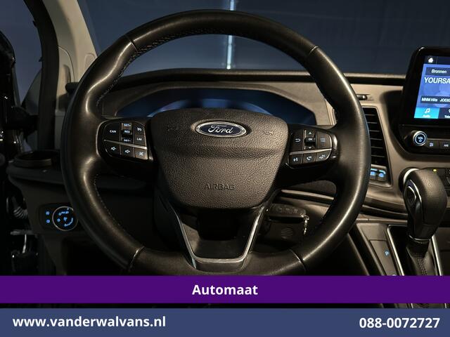 Ford TRANSIT CUSTOM 2.0 TDCI 130pk Automaat L2H1 Euro6 Airco | Apple Carplay | LED | Cruisecontrol Android Auto, Verwarmde voorruit, Parkeersensoren, Bijrijdersbank