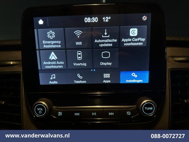 Ford TRANSIT CUSTOM 2.0 TDCI 130pk L2H1 Euro6 Airco | Camera | Apple Carplay | Android Auto | LED | Cruisecontrol 2800kg Trekhaak, Verwarmde voorruit, Stoelverwarming, Parkeersensoren