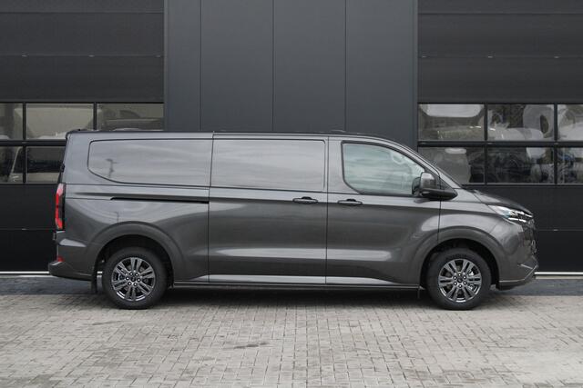 Ford TRANSIT CUSTOM E-Transit 340 L2H1 Limited 65 kWh 218pk - 2x Schuif - LED - 360 Camera - B&O - ACC - Navi - Stoel/Stuurverwarming - Rijklaar