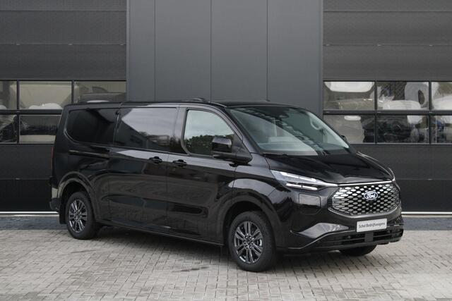Ford TRANSIT CUSTOM E-Transit 340 L2H1 Limited 65 kWh 218pk - 2x Schuif - LED - 360 Camera - B&O - ACC - Navi - Stoel/Stuurverwarming - Rijklaar