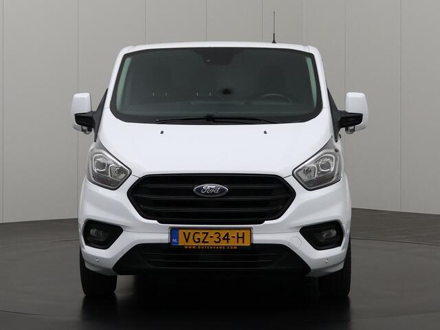 Ford TRANSIT CUSTOM 2.0TDCI 130PK Lang | Achterdeuren | Airco | Cruise | 3-Persoons | 2800Kg Trekhaak