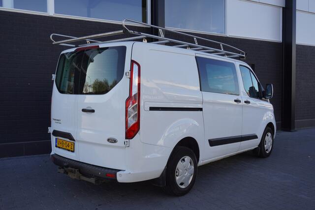 Ford TRANSIT CUSTOM 2.0 TDCI Dubbele Cabine EURO 6 - Airco - Navi - Cruise - Imperiaal - ¤17.950,- Excl.