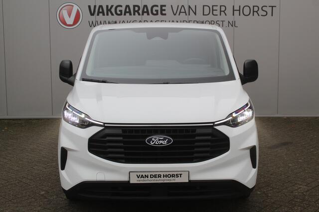 Ford TRANSIT CUSTOM 320 2.0-136 pk TDCI L1H1 Trend. Fabr. garantie tot 09-2028. Adaptive Cruise Control, Navigatie, Camera, PDC V+A, Apple Carplay/Android auto, LED verl., Laadruimte bekleed, Bijrijdersbank, Spiegel-, stoel en voorraamverw. etc.