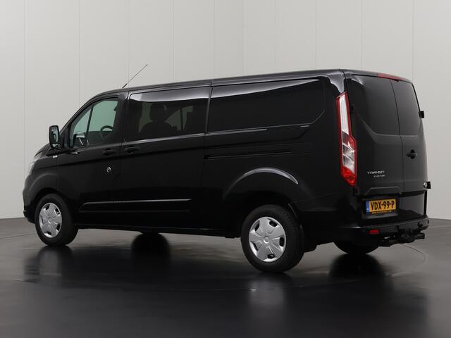 Ford TRANSIT CUSTOM 2.0TDCI 130PK Automaat Dubbele Cabine Limted Lang | Navigatie | Camera | Airco | 2xSchuifdeur | Trekhaak