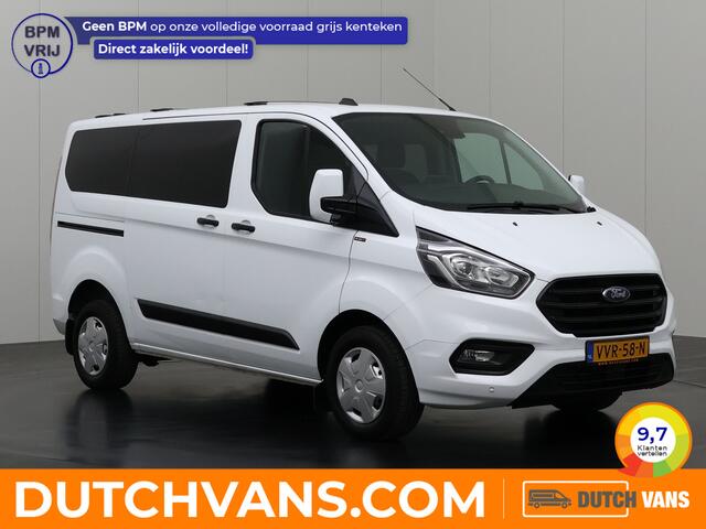 Ford TRANSIT CUSTOM 2.0TDCI 130PK Dubbele Cabine | Navigatie | Camera | 6-Peroons | Trekhaak | Dakdragers