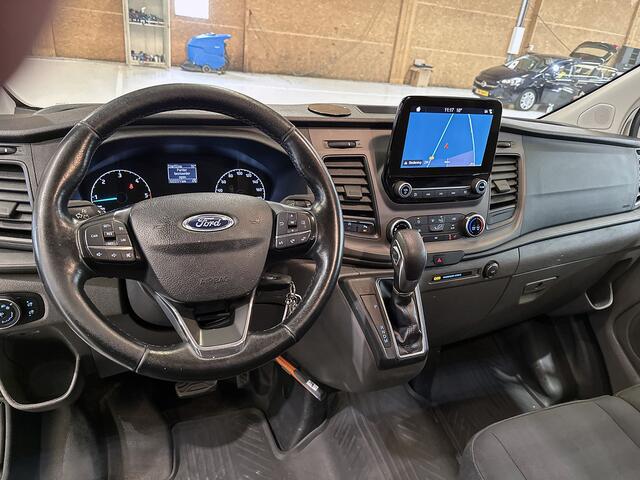 Ford TRANSIT CUSTOM 340 2.0 TDCI Automaat 131PK H2 Trend 3Pers. *ideaal voor Camper* Navigatie / Pdc./ Airco / Safety&Comfort pack / Driver assist / Stoelverwarming / / Apk nieuw