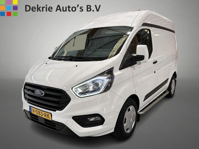 Ford TRANSIT CUSTOM 340 2.0 TDCI Automaat 131PK H2 Trend 3Pers. *ideaal voor Camper* Navigatie / Pdc./ Airco / Safety&Comfort pack / Driver assist / Stoelverwarming / Distributie vv.bij 36.126 KM / / Apk nieuw