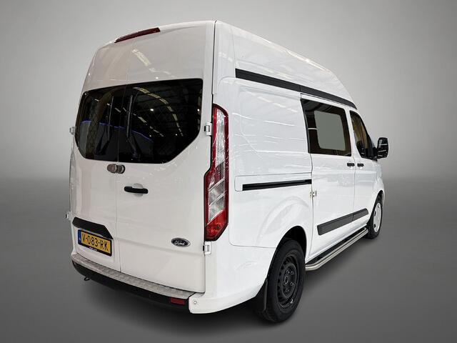 Ford TRANSIT CUSTOM 340 2.0 TDCI Automaat 131PK H2 Trend 3Pers. *ideaal voor Camper* Navigatie / Pdc./ Airco / Safety&Comfort pack / Driver assist / Stoelverwarming / Distributie vv.bij 36.126 KM / / Apk nieuw