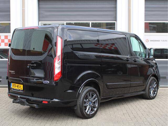 Ford TRANSIT CUSTOM 290 2.0 TDCI 170PK L1H1 Sport Automaat /NAVI/PDC/Leder/LED/Lane assist/DAB+/Trekhaak/Apple carplay/Voorruitverw./cruise control/NAP! 1e eig!