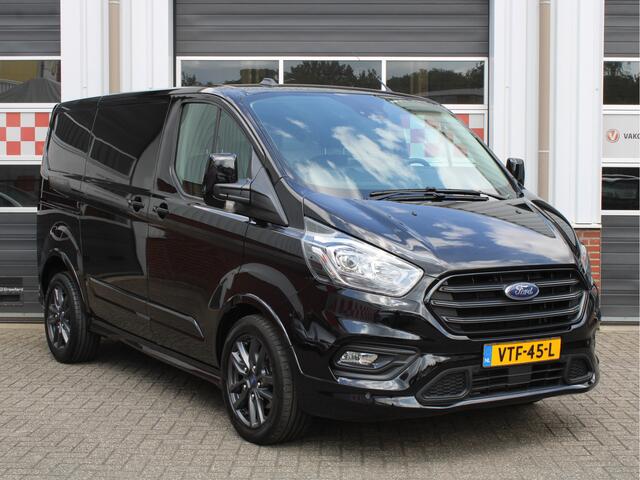 Ford TRANSIT CUSTOM 290 2.0 TDCI 170PK L1H1 Sport Automaat /NAVI/PDC/Leder/LED/Lane assist/DAB+/Trekhaak/Apple carplay/Voorruitverw./cruise control/NAP! 1e eig!