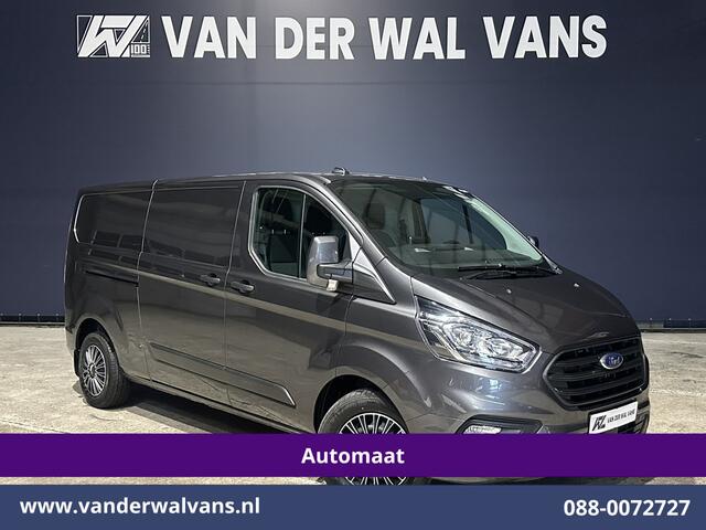 Ford TRANSIT CUSTOM 2.0 TDCI 131pk Automaat L2H1 Euro6 Airco | Apple Carplay | Cruisecontrol | LED Parkeersensoren, Verwarmde voorruit, Bijrijdersbank