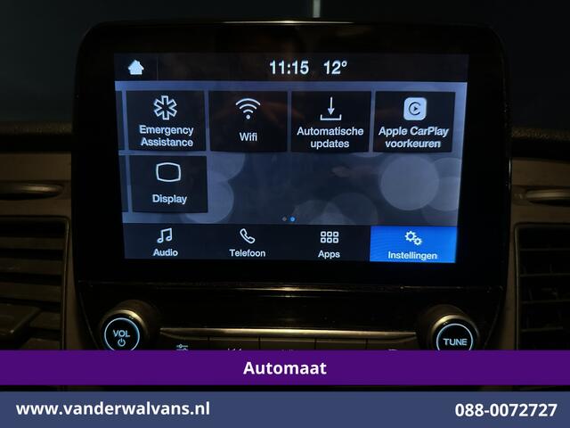 Ford TRANSIT CUSTOM 2.0 TDCI 131pk Automaat L2H1 Euro6 Airco | Apple Carplay | Cruisecontrol | LED Parkeersensoren, Verwarmde voorruit, Bijrijdersbank