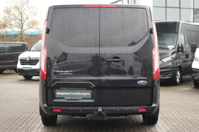 Ford TRANSIT CUSTOM 300 2.0TDCI 170pk L2H1 Limited DC | Automaat | L+R Zijdeur | Trekhaak | Carplay/Android | Lease 501,- p/m