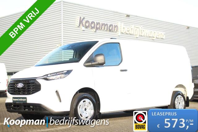 Ford TRANSIT CUSTOM 320 2.0TDCI 136pk L2H1 Trend | Carplay/Android | Sync 4 13" | Keyless | Camera | Lease 573,- p/m