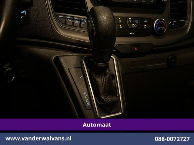 Ford TRANSIT CUSTOM 2.0 TDCI 130pk Automaat L2H1 Euro6 Airco | Apple Carplay | Android Auto | LED | Cruisecontrol Verwarmde voorruit, Parkeersensoren, Bijrijdersbank