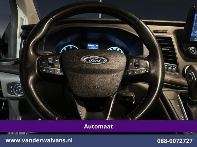 Ford TRANSIT CUSTOM 2.0 TDCI 130pk Automaat L2H1 Euro6 Airco | Apple Carplay | Android Auto | LED | Cruisecontrol Verwarmde voorruit, Parkeersensoren, Bijrijdersbank