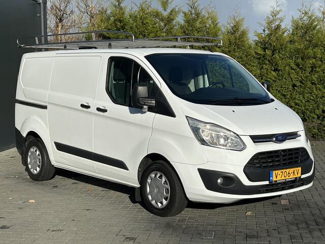 Ford TRANSIT CUSTOM 2.0 TDCI 105 PK / L1H1 / 1e EIG. / 79.822 KM !! / TREKHAAK / INRICHTING / IMPERIAAL / 3-ZITS / AIRCO / CRUISE