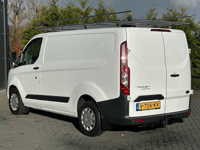 Ford TRANSIT CUSTOM 2.0 TDCI 105 PK / L1H1 / 1e EIG. / 79.822 KM !! / TREKHAAK / INRICHTING / IMPERIAAL / 3-ZITS / AIRCO / CRUISE