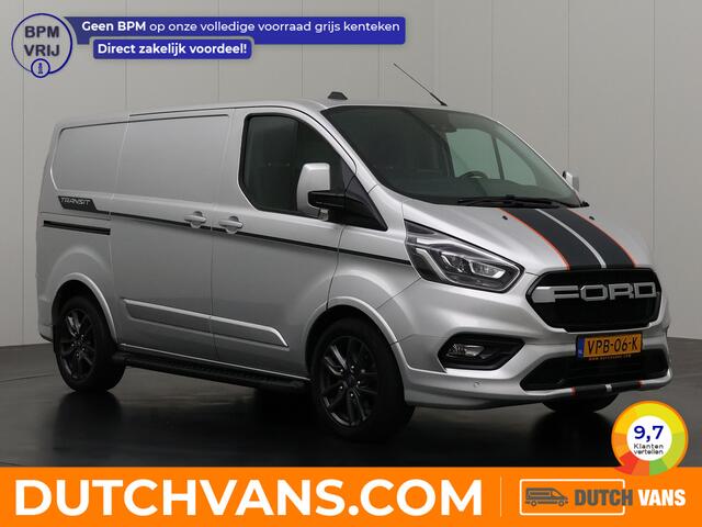 Ford TRANSIT CUSTOM 2.0TDCI 185PK Automaat Sport | Inrichting | 2xSchuifdeur | Navigatie | Camera | Airco | Cruise | Leder