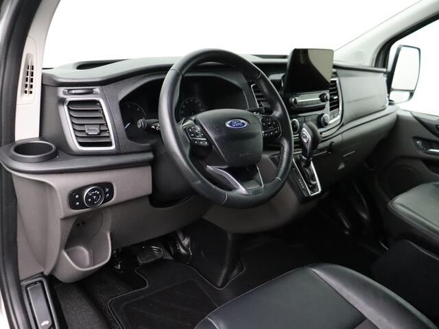 Ford TRANSIT CUSTOM 2.0TDCI 185PK Automaat Sport | Inrichting | 2xSchuifdeur | Navigatie | Camera | Airco | Cruise | Leder