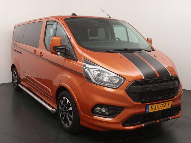 Ford TRANSIT CUSTOM 320 2.0 TDCI L2H1 185PK Dubbel cabine | AUTOMAAT | Adapt. cruise | Trekhaak | Winter Pack | dubbele schuifdeur | Camera |