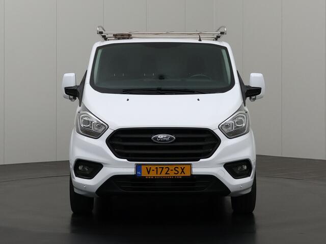 Ford TRANSIT CUSTOM 2.0TDCI Lang Imperiaal | Trekhaak | Airco | Cruise | 3-Persoons | Betimmering