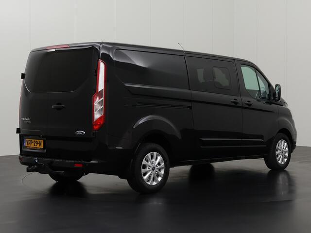 Ford TRANSIT CUSTOM 2.0TDCI 170PK Automaat Dubbele Cabine Lang Limited | Navigatie | Camera | 2xSchuifdeur | Airco | Cruise | Trekhaak