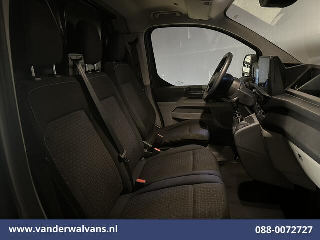 Ford TRANSIT CUSTOM 2.0 TDCI 136pk L2H1 Euro6 Airco | Camera | Apple Carplay | Android Auto | Cruisecontrol | LED Parkeersensoren, Verwarmde voorruit, Lane-assist, Bijrijdersbank, 2800kg trekvermogen