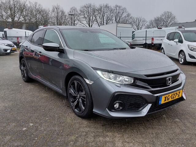 Honda CIVIC 1.0 i-VTEC 126pk Automaat Elegance | Navi | Apple Carplay+Android Auto | Clima | Adap.Cruise | Pdc V+A+Camera | Rijstrook+Licht+Regensensor | Mistlampen | Privacy Glass | 17''lm